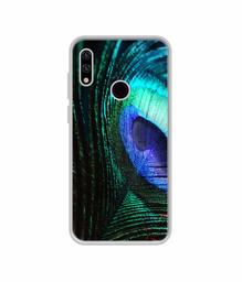 Amazon Brand - Solimo Designer Peacock Feather UV Printed Soft Back Case Mobile Cover for Micromax Ione Note