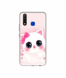 Amazon Brand - Solimo Designer Babby Kitty UV Printed Soft Back Case Mobile Cover for Vivo U20