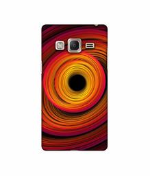 Amazon Brand - Solimo Designer Circle Patternn 3D Printed Hard Back Case Mobile Cover for Samsung Z3