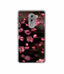 Amazon Brand - Solimo Designer Pink Flowers UV Printed Soft Back Case Mobile Cover for Huawei Honor 6X