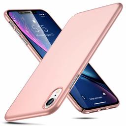 Eono iPhone XR Case,Slim Black Shock Absorption Hard TPU Cover Case [Ultra-Thin and Highly Protective] for the iPhone XR, Rosegold