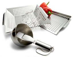 Strathwood 4-Piece Stainless-Steel Grilling Kit