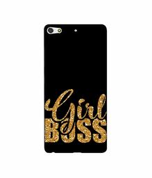 Amazon Brand - Solimo Designer Sparkle Girl Boss 3D Printed Hard Back Case Mobile Cover for Gionee Elife S7