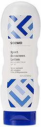 Amazon Brand - Solimo Sport Sunscreen Lotion SPF 50, 10.4 Fluid Ounce