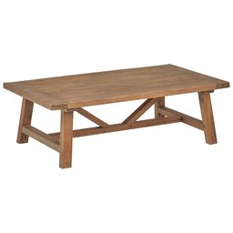 Amazon Brand – Stone & Beam Reclaimed Wood Farmhouse Coffee Table, 55.1