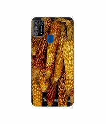 Amazon Brand - Solimo Designer Corns 3D Printed Hard Back Case Mobile Cover for Samsung Galaxy M31