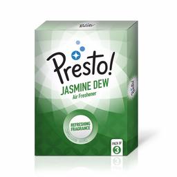 Amazon Brand - Presto! Air Freshener Pocket, Jasmine Dew - 10 g (Pack of 3)