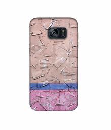 Amazon Brand - Solimo Designer Texture On Wall 3D Printed Hard Back Case Mobile Cover for Samsung Galaxy S7 Edge