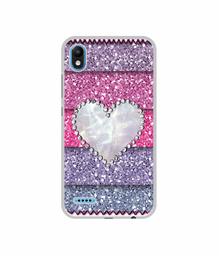 Amazon Brand - Solimo Designer Stone Heart UV Printed Soft Back Case Mobile Cover for Infinix Smart 2