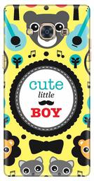 Amazon Brand - Solimo Designer Cute Little Boy Yellow Pattern 3D Printed Hard Back Case Mobile Cover for Samsung Galaxy J3 Pro