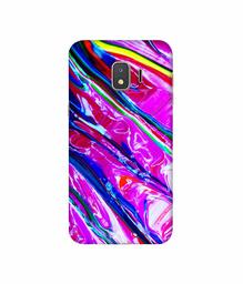 Amazon Brand - Solimo Designer Oil Color 3D Printed Hard Back Case Mobile Cover for Samsung Galaxy J2 Core