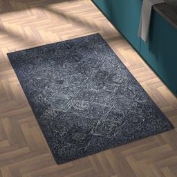 Amazon Brand – Rivet Motion Modern Patterned Wool Area Rug, 3' 9