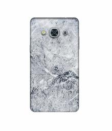 Amazon Brand - Solimo Designer Grayish Marble 3D Printed Hard Back Case Mobile Cover for Samsung Galaxy J3 Pro