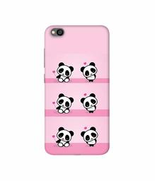 Amazon Brand - Solimo Designer Panda Pattern 3D Printed Hard Back Case Mobile Cover for Xiaomi Redmi Go