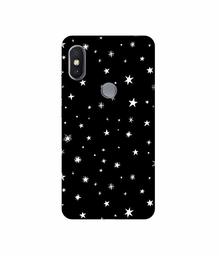 Amazon Brand - Solimo Designer Sperking Stars UV Printed Soft Back Case Mobile Cover for Mi Redmi Y2