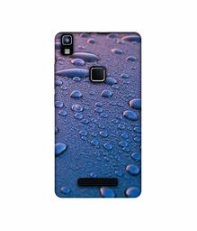 Amazon Brand - Solimo Designer Water Drops UV Printed Soft Back Case Mobile Cover for Lava Z80