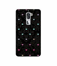 Amazon Brand - Solimo Designer Heart Texture 3D Printed Hard Back Case Mobile Cover for Coolpad Cool1 Dual