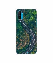 Amazon Brand - Solimo Designer Racing Track 3D Printed Hard Back Case Mobile Cover for Realme C3