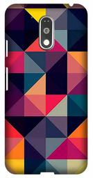 Amazon Brand - Solimo Designer Triangle Pattern 3D Printed Hard Back Case Mobile Cover for Motorola Moto G4 Play