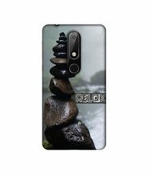 Amazon Brand - Solimo Designer Relax 3D Printed Hard Back Case Mobile Cover for Nokia 6.1 Plus