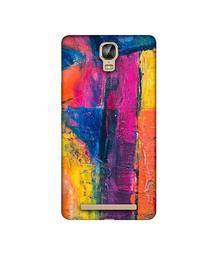 Amazon Brand - Solimo Designer Color Mash On Canvas 3D Printed Hard Back Case Mobile Cover for Gionee Marathon M5 Plus