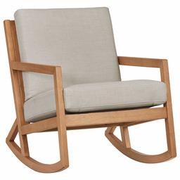 Amazon Brand – Stone & Beam Modern Hardwood Rocking Chair, 24.5