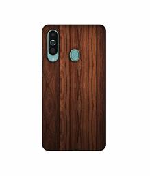 Amazon Brand - Solimo Designer Wooden Texture 3D Printed Hard Back Case Mobile Cover for Samsung Galaxy M40