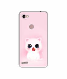 Amazon Brand - Solimo Designer Kitty UV Printed Soft Back Case Mobile Cover for Spice F302