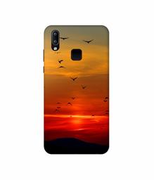 Amazon Brand - Solimo Designer Group Birds 3D Printed Hard Back Case Mobile Cover for Vivo Y95