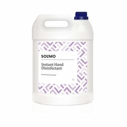 Amazon Brand - Solimo Instant Hand Disinfectant/Sanitizer Gel (70% Ethyl Alcohol), 5 L