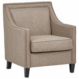 Amazon Brand – Ravenna Home Sloped Nailhead Trim Accent Chair, 30