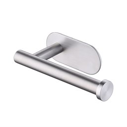 UMI. by Amazon Toilet Roll Holder Self Adhesive Tissue Paper Holders for Bathroom Stick on Wall No Drilling Waterproof SUS 304 Stainless Steel Brushed, A7170-2