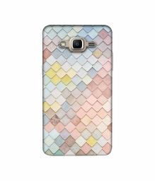 Amazon Brand - Solimo Designer Small Squre Texture 3D Printed Hard Back Case Mobile Cover for Samsung Galaxy J2 Prime