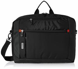 Amazon Brand - Solimo 3 in 1 Messenger Bag-Black