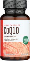 Whole Foods Market, CoQ10 60mg, 30 ct