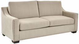 Amazon Brand – Ravenna Home Mayes Sloped Nailhead Sofa, 87