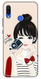 Amazon Brand - Solimo Designer Girl Design 3D Printed Hard Back Case Mobile Cover for Huawei Nova 3