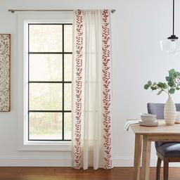 Stone & Beam Window-Treatments Navy Marbury 84