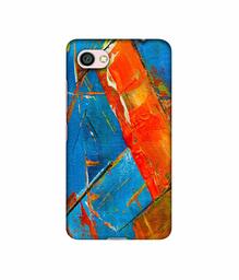 Amazon Brand - Solimo Designer Sky Blue and Orange Canvas 3D Printed Hard Back Case Mobile Cover for Xiaomi Redmi Y1 Lite