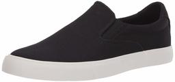 Amazon Essentials Men's Classic Canvas Slip On Sneaker, Black, 9.5 D US