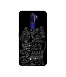 Amazon Brand - Solimo Designer Cups and Tea Pot 3D Printed Hard Back Case Mobile Cover for Oppo A9 (2020)