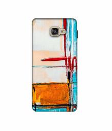 Amazon Brand - Solimo Designer Glass Paint 3D Printed Hard Back Case Mobile Cover for Samsung Galaxy A7 (2016)