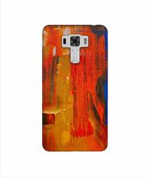 Amazon Brand - Solimo Designer Orange Canvas 3D Printed Hard Back Case Mobile Cover for Asus Zenfone 3 Laser ZC551KL