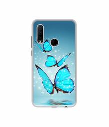 Amazon Brand - Solimo Designer Flying Butterflies UV Printed Soft Back Case Mobile Cover for Lenovo K10 Note