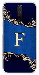 Amazon Brand - Solimo Designer Multicolor Blue Pattern Alphabet-F Printed Soft Back Case Mobile Cover for Poco X2 / Xiaomi Redmi K30