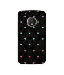 Amazon Brand - Solimo Designer Heart Texture UV Printed Soft Back Case Mobile Cover for Motorola Moto G5 Plus