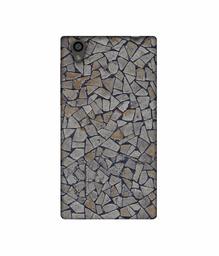 Amazon Brand - Solimo Designer Marble Pices 3D Printed Hard Back Case Mobile Cover for Sony Xperia L1