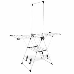 AmazonBasics Gullwing Clothes Drying Rack with Hanging Pole