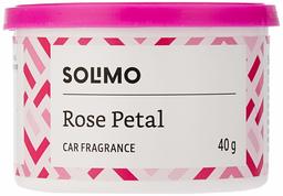 Amazon Brand - Solimo Car Air Freshener - Rose Petal, 40 g