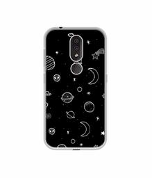 Amazon Brand - Solimo Designer Solar System UV Printed Soft Back Case Mobile Cover for Nokia 4.2